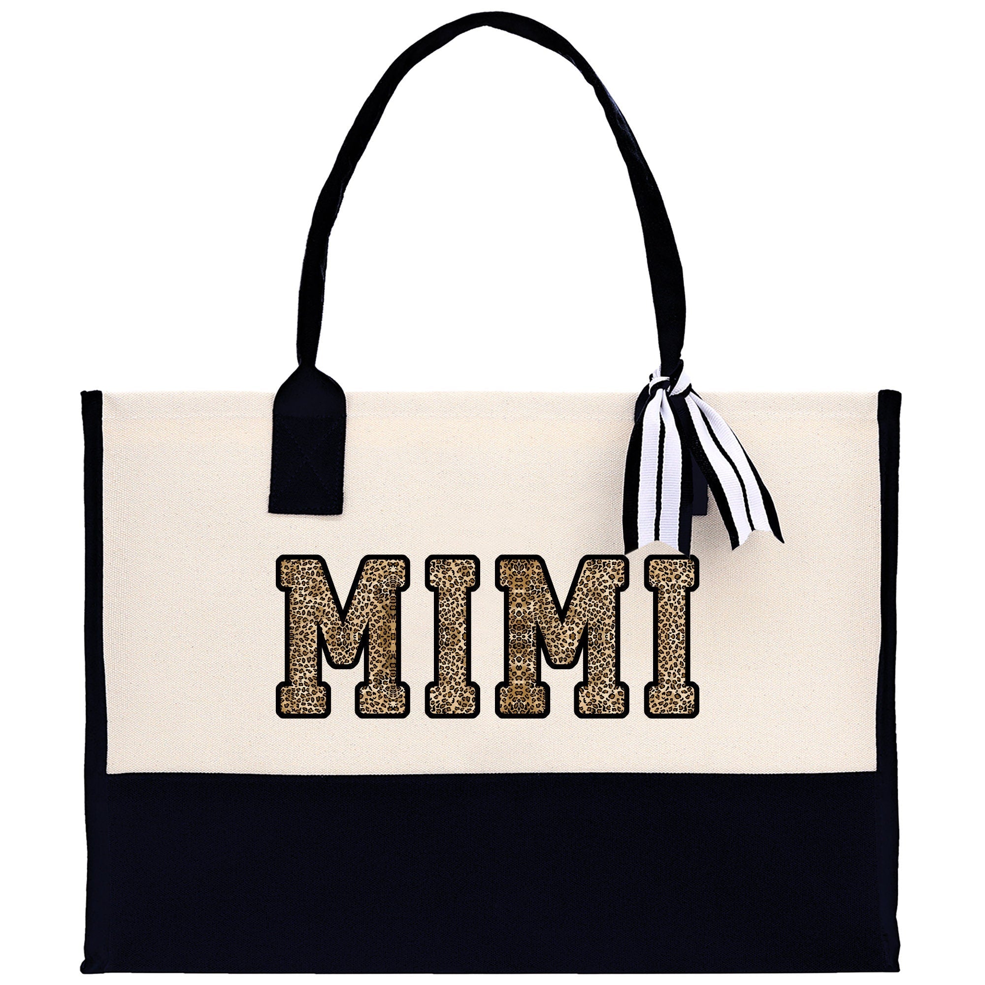 Gaga Gram Mimi Nana Grandma Canvas Tote Bag Grandma's Getaway Bag Grandma Gift Bag Mothers Day Gift Bag Grandma Beach Bag Gift for Grandma - Aaria Tees Aaria Tees