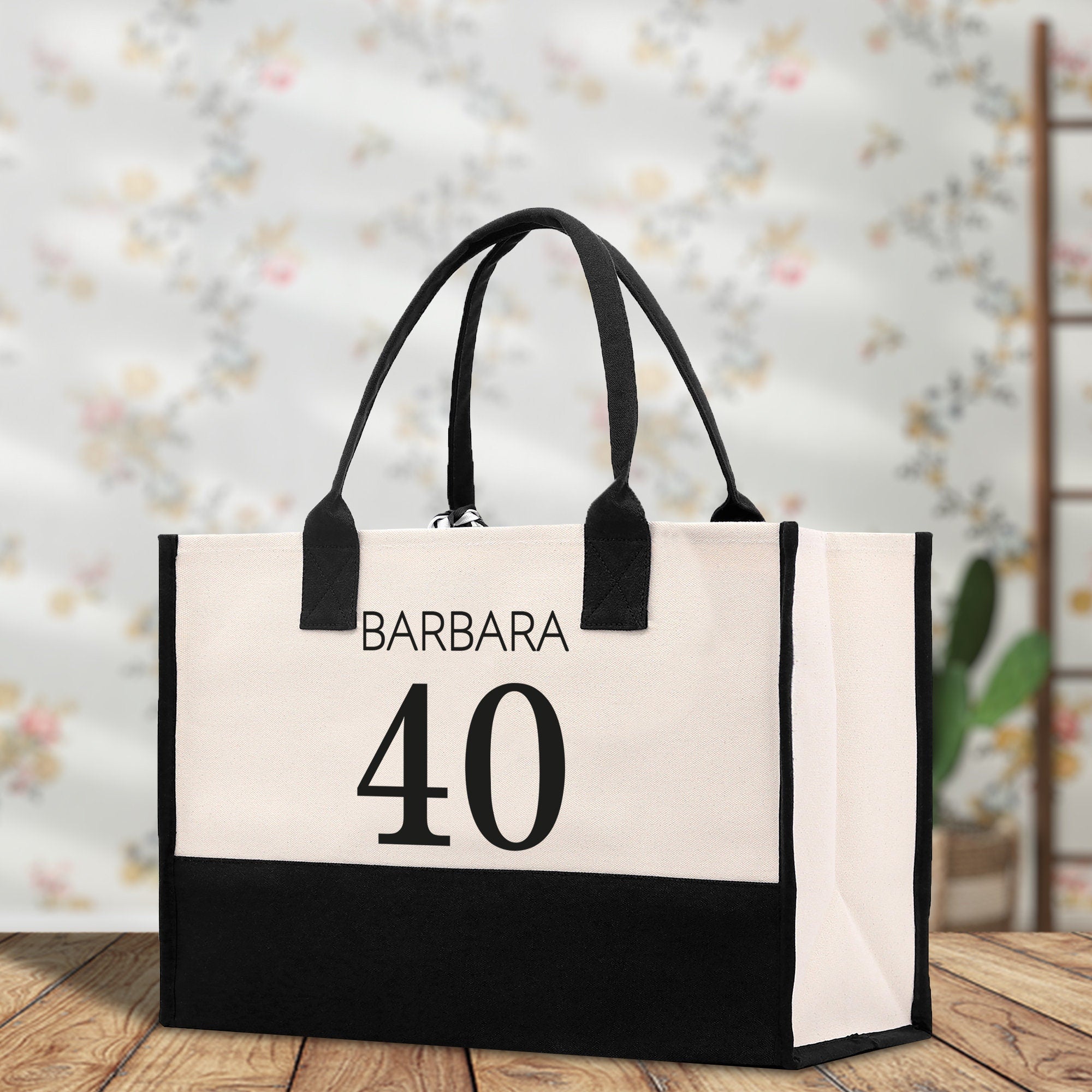 Custom Limited Edition Birthday 1973 Cotton Canvas Tote Bag 50th Birthday Gift For Women Personalized 50th Birthday Celebration Party Gift - Aaria Tees Aaria Tees