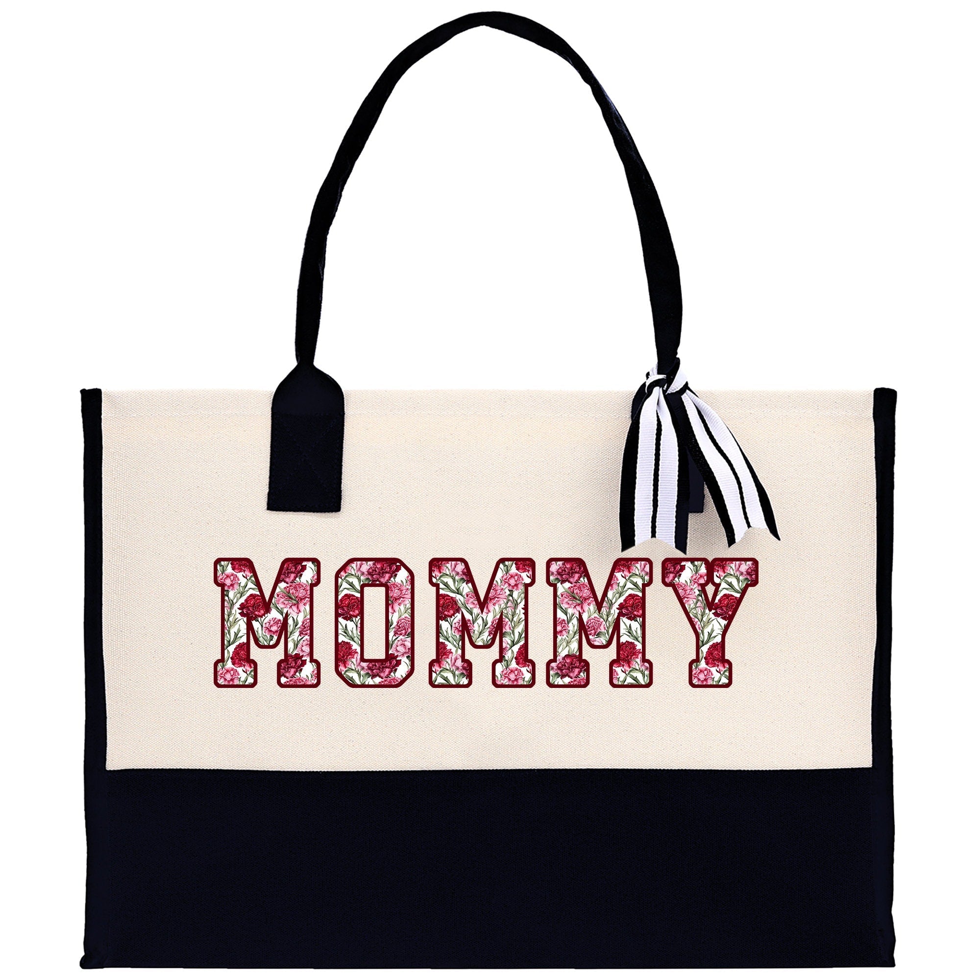 Gaga Gram Mimi Nana Grandma Canvas Tote Bag Grandma's Getaway Bag Grandma Gift Bag Mothers Day Gift Bag Grandma Beach Bag Gift for Grandma - Aaria Tees Aaria Tees