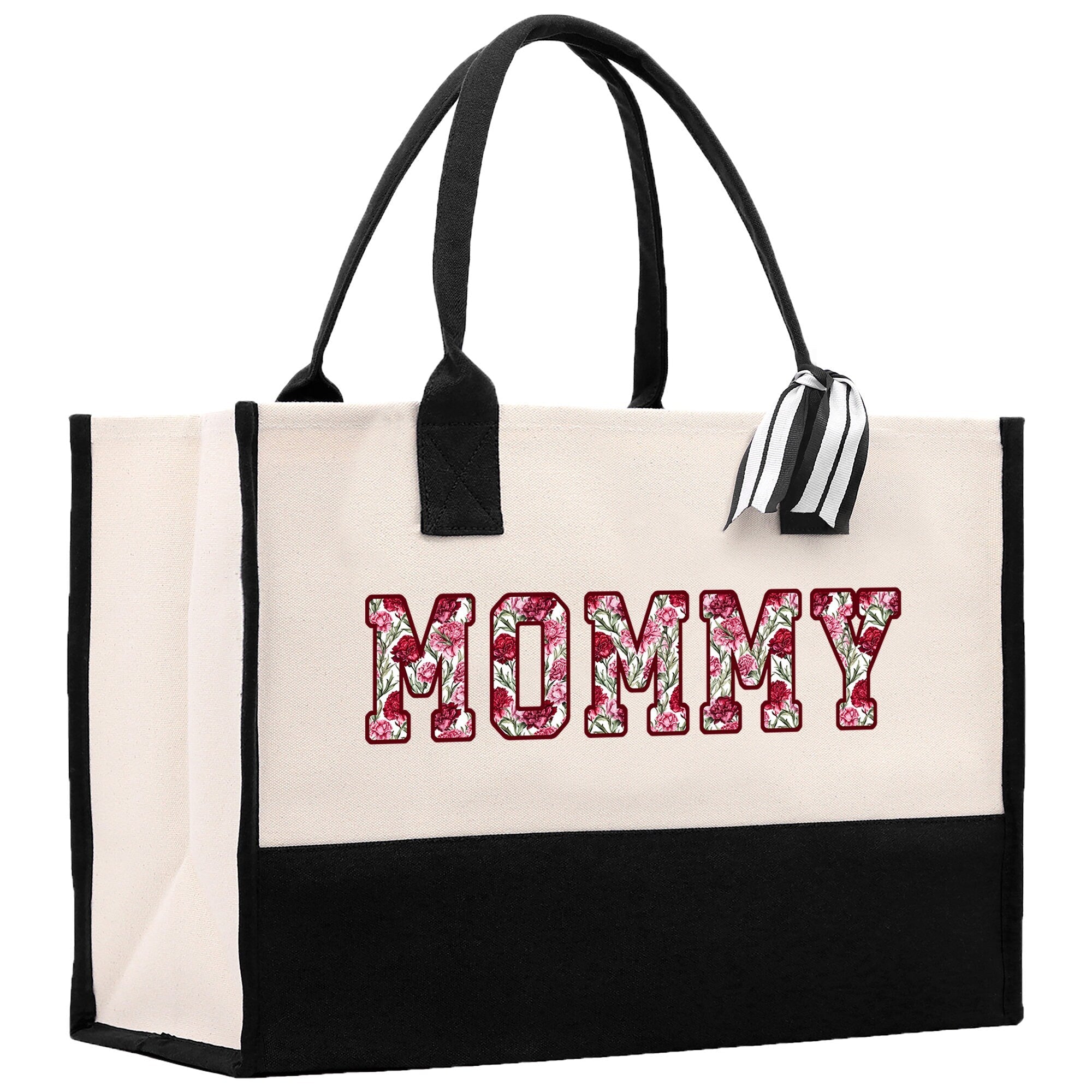 Gaga Gram Mimi Nana Grandma Canvas Tote Bag Grandma's Getaway Bag Grandma Gift Bag Mothers Day Gift Bag Grandma Beach Bag Gift for Grandma - Aaria Tees Aaria Tees