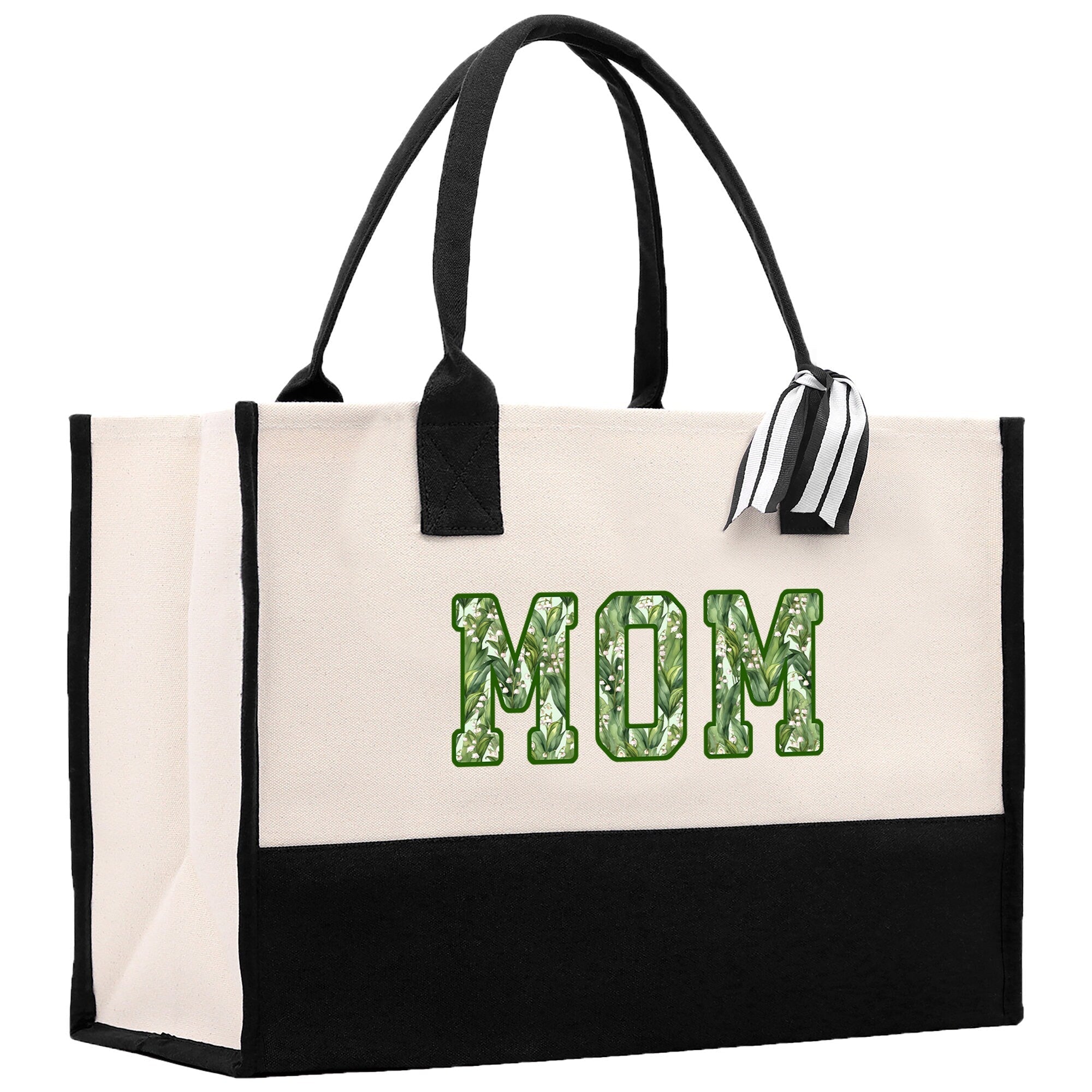 Gaga Gram Mimi Nana Grandma Canvas Tote Bag Grandma's Getaway Bag Grandma Gift Bag Mothers Day Gift Bag Grandma Beach Bag Gift for Grandma - Aaria Tees Aaria Tees
