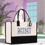 Gaga Gram Mimi Nana Grandma Canvas Tote Bag Grandma's Getaway Bag Grandma Gift Bag Mothers Day Gift Bag Grandma Beach Bag Gift for Grandma - Aaria Tees Aaria Tees