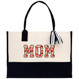 Gaga Gram Mimi Nana Grandma Canvas Tote Bag Grandma's Getaway Bag Grandma Gift Bag Mothers Day Gift Bag Grandma Beach Bag Gift for Grandma - Aaria Tees Aaria Tees