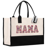 Gaga Gram Mimi Nana Grandma Canvas Tote Bag Grandma's Getaway Bag Grandma Gift Bag Mothers Day Gift Bag Grandma Beach Bag Gift for Grandma - Aaria Tees Aaria Tees