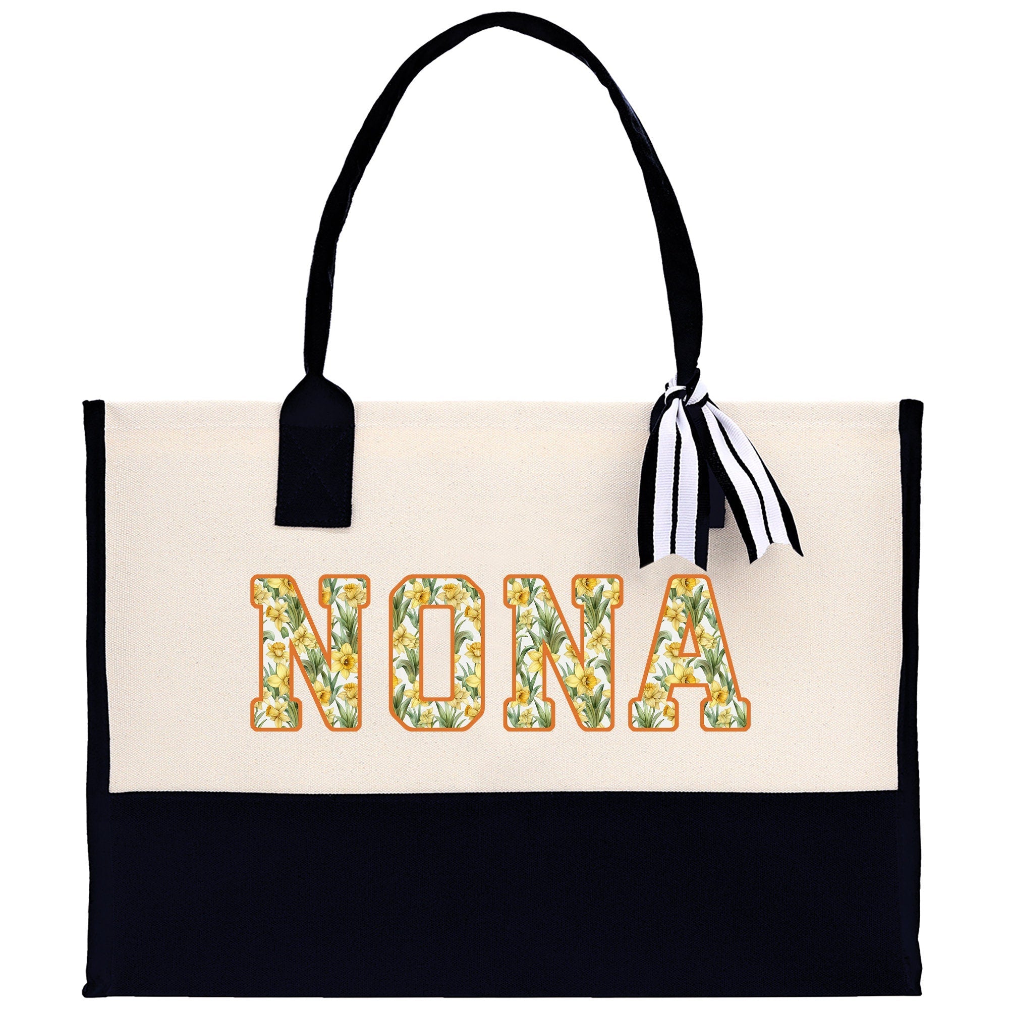 Gaga Gram Mimi Nana Grandma Canvas Tote Bag Grandma's Getaway Bag Grandma Gift Bag Mothers Day Gift Bag Grandma Beach Bag Gift for Grandma - Aaria Tees Aaria Tees