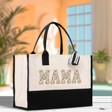 Gaga Gram Mimi Nana Grandma Canvas Tote Bag Grandma's Getaway Bag Grandma Gift Bag Mothers Day Gift Bag Grandma Beach Bag Gift for Grandma - Aaria Tees Aaria Tees