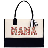 Gaga Gram Mimi Nana Grandma Canvas Tote Bag Grandma's Getaway Bag Grandma Gift Bag Mothers Day Gift Bag Grandma Beach Bag Gift for Grandma - Aaria Tees Aaria Tees