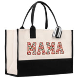 Gaga Gram Mimi Nana Grandma Canvas Tote Bag Grandma's Getaway Bag Grandma Gift Bag Mothers Day Gift Bag Grandma Beach Bag Gift for Grandma - Aaria Tees Aaria Tees