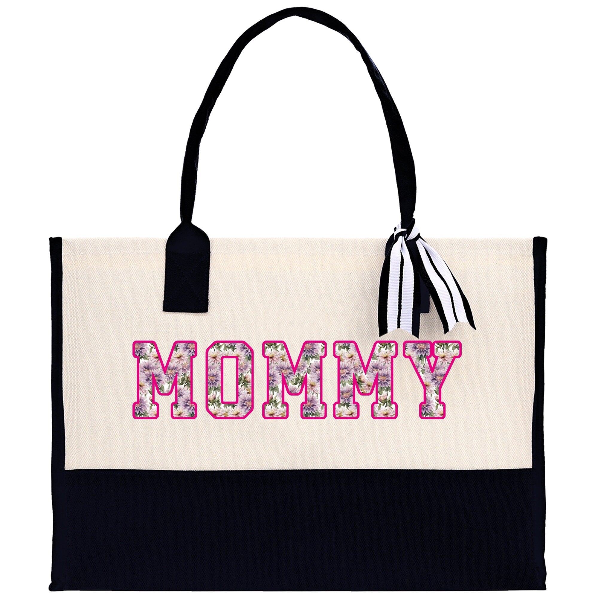 Gaga Gram Mimi Nana Grandma Canvas Tote Bag Grandma's Getaway Bag Grandma Gift Bag Mothers Day Gift Bag Grandma Beach Bag Gift for Grandma - Aaria Tees Aaria Tees