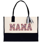 Gaga Gram Mimi Nana Grandma Canvas Tote Bag Grandma's Getaway Bag Grandma Gift Bag Mothers Day Gift Bag Grandma Beach Bag Gift for Grandma - Aaria Tees Aaria Tees