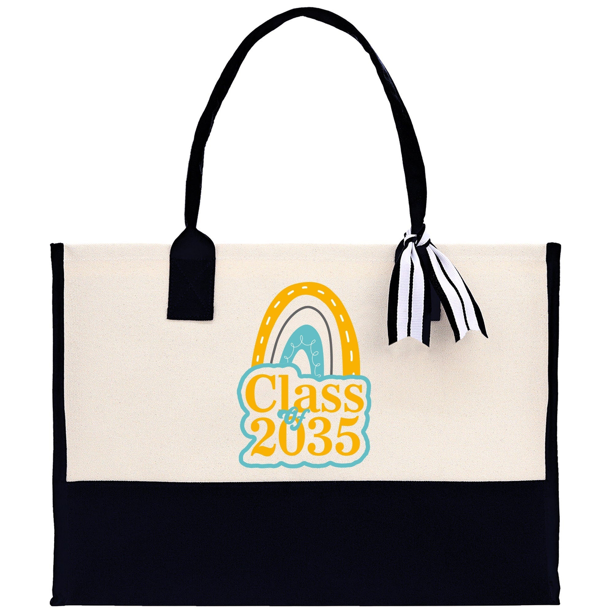 Class of 2035 Cotton Canvas Tote Bag Graduation Gift Bag Last Day of School Pre-Kindergarten Tote Bag First Day of School Bag - Aaria Tees Aaria Tees