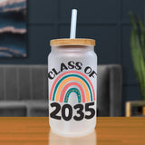 Class of 2035 Rainbow Cotton Canvas Tote Bag Graduation Gift Bag Last Day of School Pre-Kindergarten Tote Bag First Day of School Bag - Aaria Tees Aaria Tees