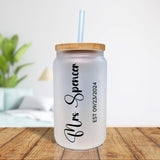 Mrs. Last Name Est Year Tote Bag Personalized Date Wedding Tote Bridal Shower Gift Honeymoon Gift Customized Wedding Gift Bridesmaid Gift - Aaria Tees Aaria Tees