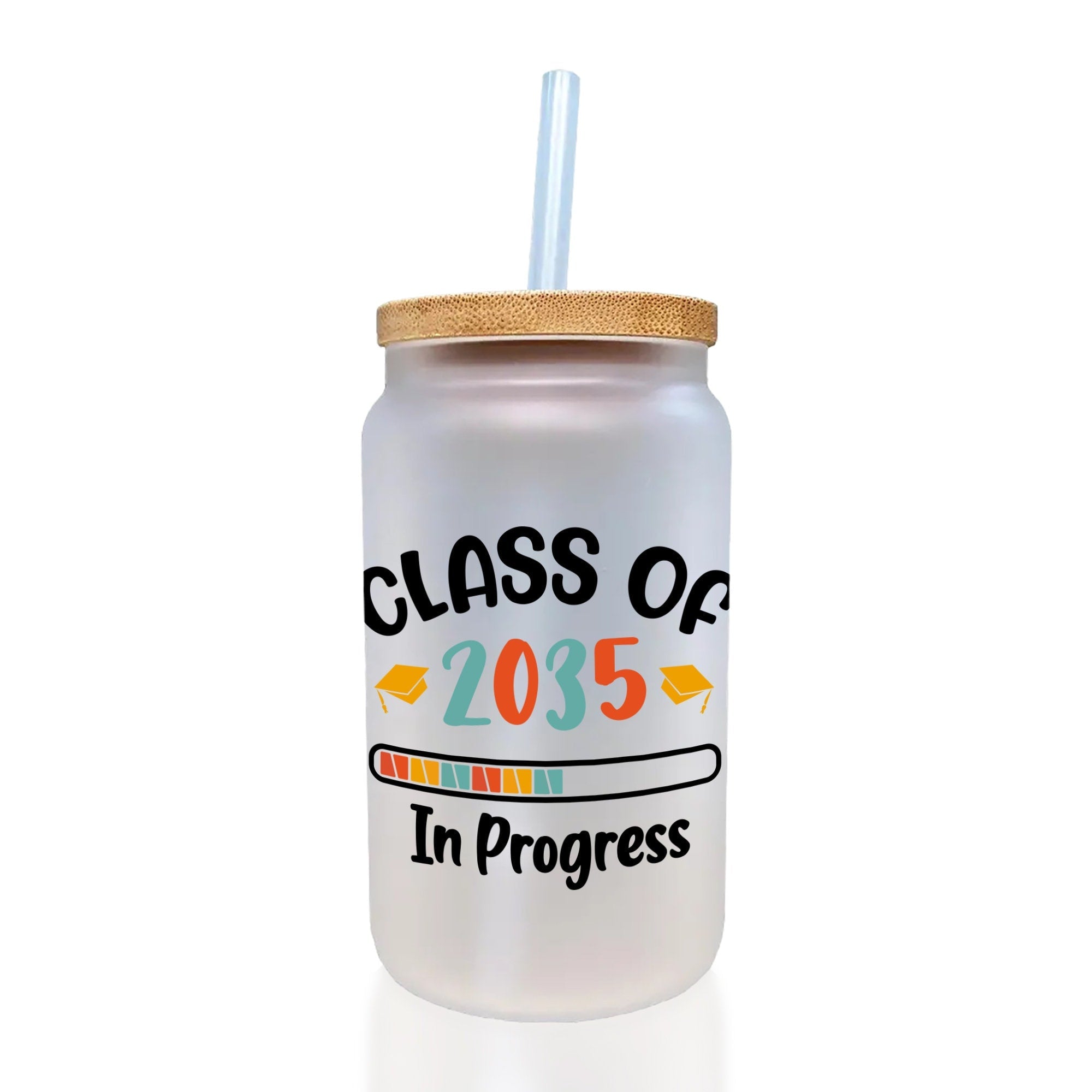 Class of 2035 In Progress Cotton Canvas Tote Bag Graduation Gift Bag Last Day of School Pre-Kindergarten Tote Bag First Day of School Bag - Aaria Tees Aaria Tees