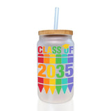 Class of 2035 Colorful Crayons Cotton Canvas Tote Bag Graduation Gift Bag Last Day of School Pre-Kindergarten Bag First Day of School Bag - Aaria Tees Aaria Tees