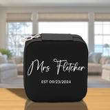 Mrs. Last Name Est Year Tote Bag Personalized Date Wedding Tote Bridal Shower Gift Honeymoon Gift Customized Wedding Gift Bridesmaid Gift - Aaria Tees Aaria Tees
