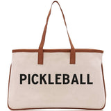 Pickleball Tote Bag Personalized Pickleball Party Favors Custom Pickleball Player Gift Pickleball Cotton Canvas Tote Bag - Aaria Tees Aaria Tees
