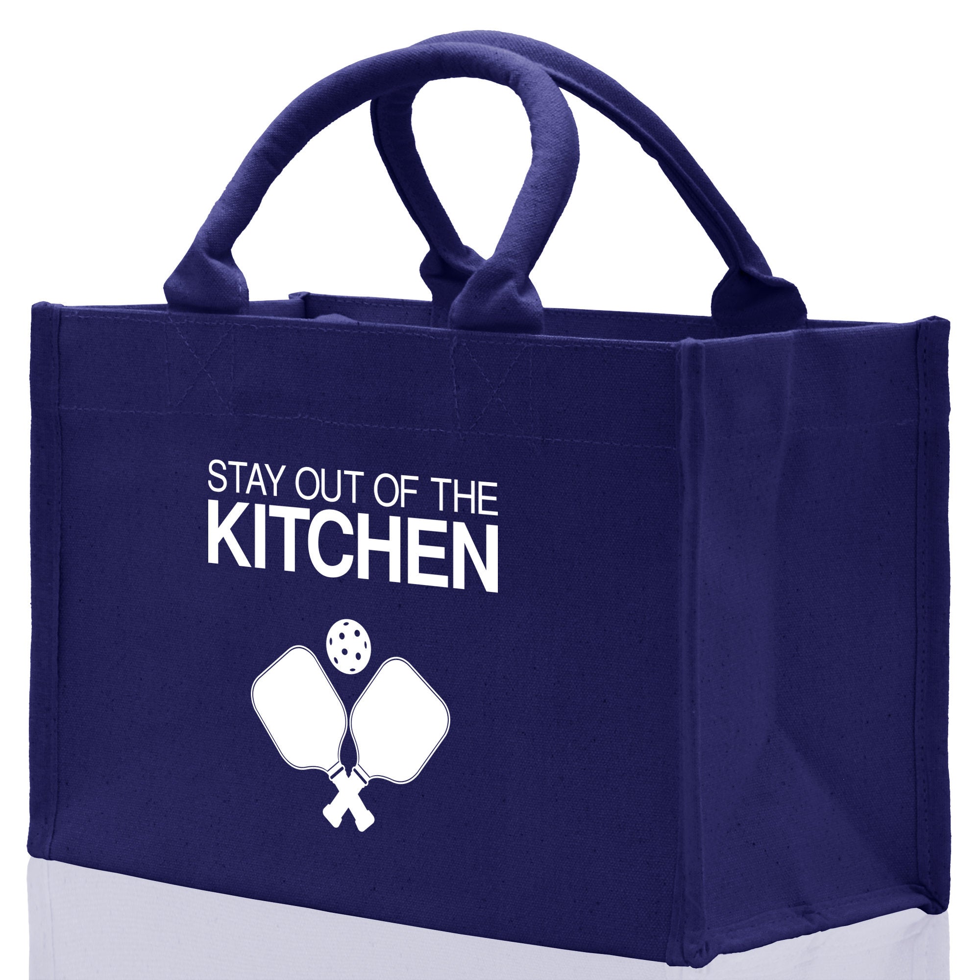 Pickleball Tote Bag Personalized Pickleball Party Favors Custom Pickleball Player Gift Pickleball Cotton Canvas Tote Bag - Aaria Tees Aaria Tees