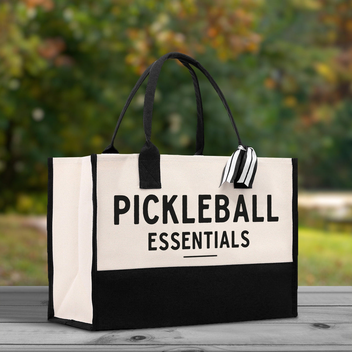 Pickleball Tote Bag Personalized Pickleball Party Favors Custom Pickleball Player Gift Pickleball Cotton Canvas Tote Bag - Aaria Tees