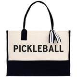 Pickleball Tote Bag Personalized Pickleball Party Favors Custom Pickleball Player Gift Pickleball Cotton Canvas Tote Bag - Aaria Tees Aaria Tees
