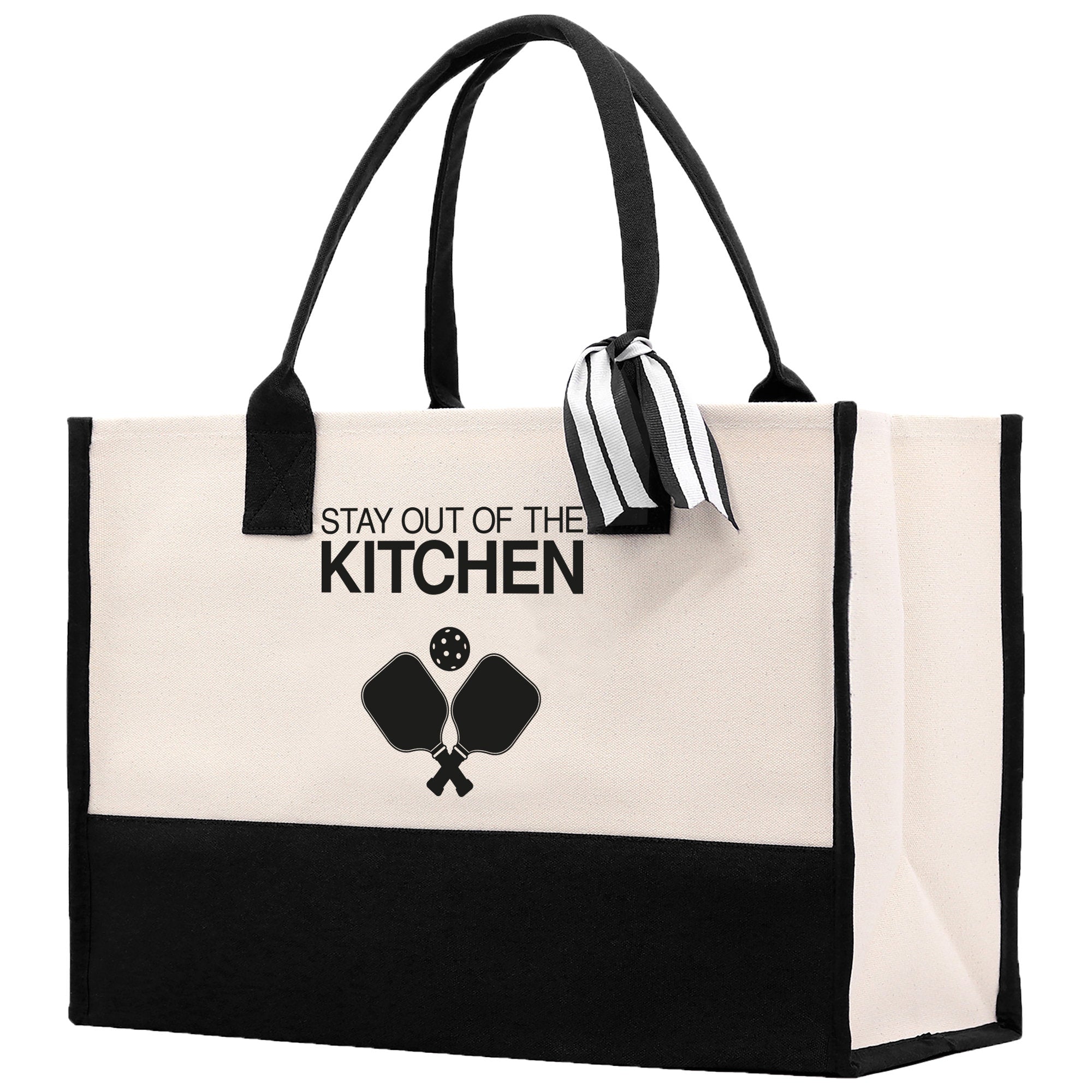 Pickleball Tote Bag Personalized Pickleball Party Favors Custom Pickleball Player Gift Pickleball Cotton Canvas Tote Bag - Aaria Tees Aaria Tees