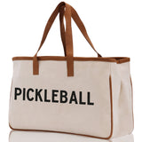 Pickleball Tote Bag Personalized Pickleball Party Favors Custom Pickleball Player Gift Pickleball Cotton Canvas Tote Bag - Aaria Tees Aaria Tees