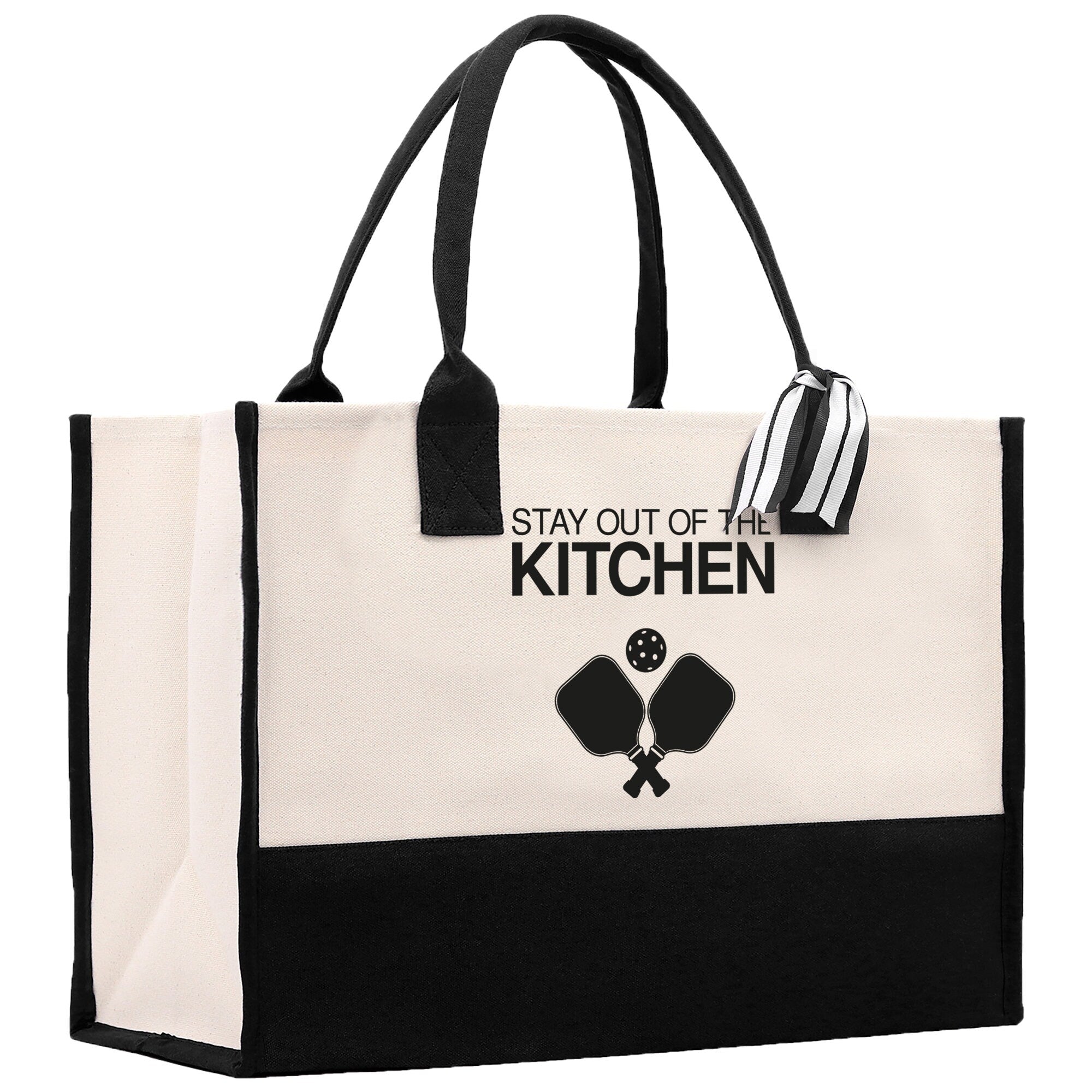 Pickleball Tote Bag Personalized Pickleball Party Favors Custom Pickleball Player Gift Pickleball Cotton Canvas Tote Bag - Aaria Tees Aaria Tees