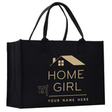 Realtor Tote Bag Personalized Business Tote Bag Custom Real Estate Agent Gift Bulk Business Logo Realtor Swag Real Estate Tote Bag - Aaria Tees Aaria Tees