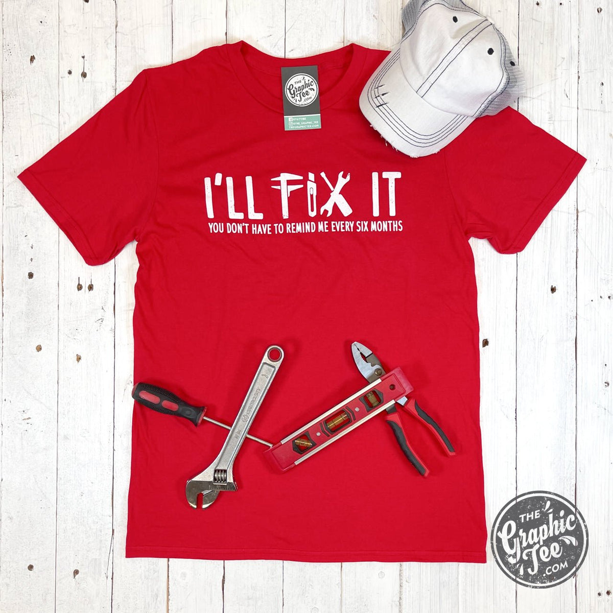 I'll Fix It - Short Sleeve Tee - Aaria Tees