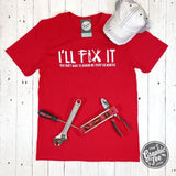 I'll Fix It - Short Sleeve Tee - Aaria Tees Aaria Tees