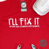 I'll Fix It - Short Sleeve Tee - Aaria Tees Aaria Tees