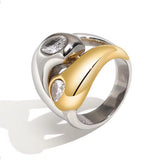 Brody Two Tone Ring Aaria Tees