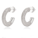 Demi Pave Hoop Aaria Tees
