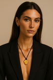 Echo Cord Necklace Aaria Tees