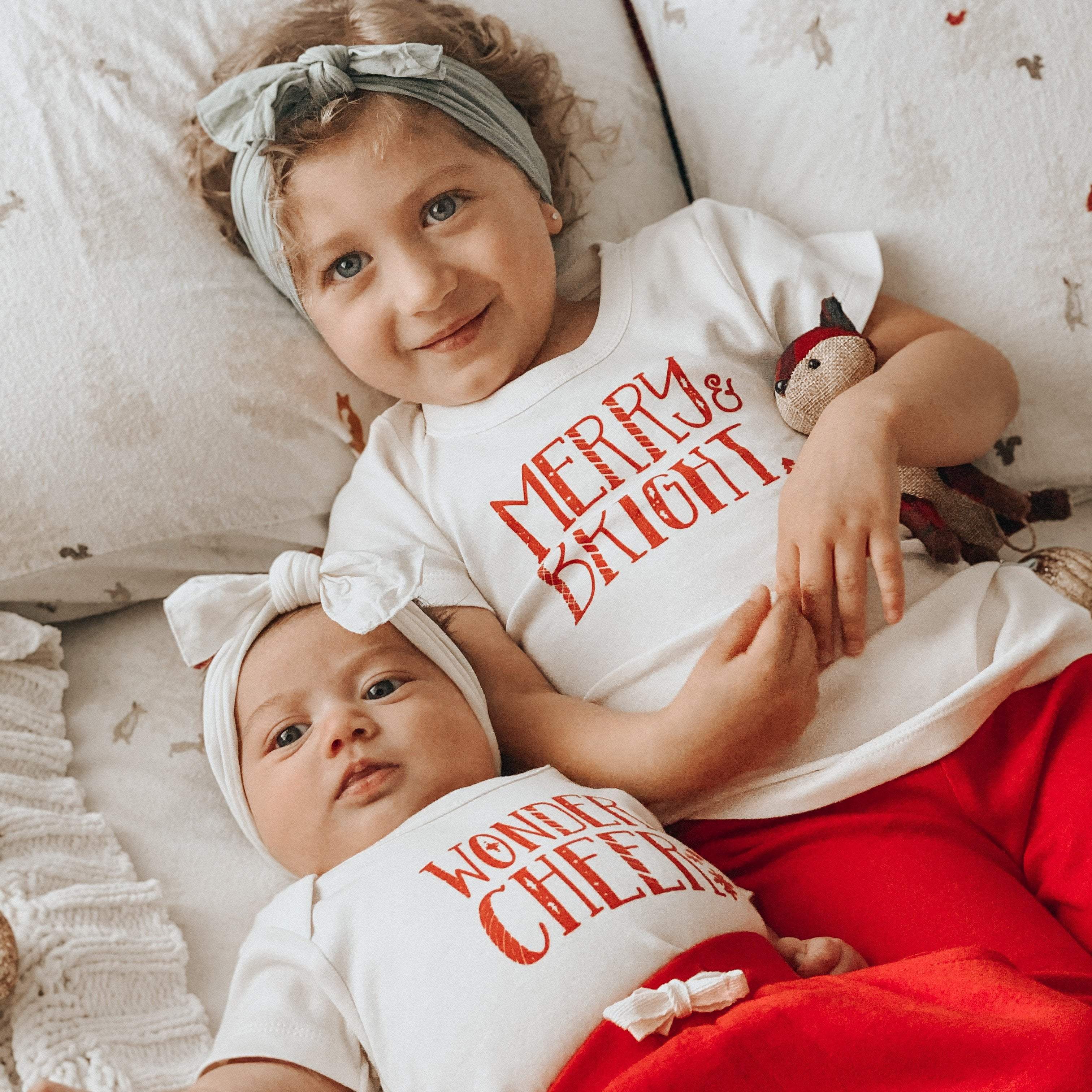 graphic tee | merry & bright - Aaria Tees Aaria Tees