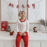 pajamas | home for the holidays - Aaria Tees Aaria Tees