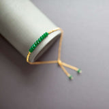 Bracelet Set: Green Onyx and Green Jade Aaria Tees
