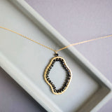 Black Spinel Freestyle Jewelry Set Aaria Tees