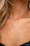 Maddox Horseshoe Necklace Aaria Tees