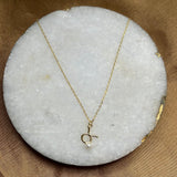 Zodiac Pearl Necklace Aaria Tees