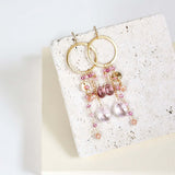 Amethyst & Citrine Ammil Earrings Aaria Tees