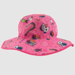 Toddler Reversible Sun Hats with UPF 50+ Protection - Aaria Tees Aaria Tees