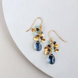 Iolite Aurora Earrings Aaria Tees