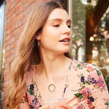 London Blue Quartz Halo Jewelry Set Aaria Tees