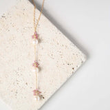 Pearl and Gemstone Necklace Collection Aaria Tees