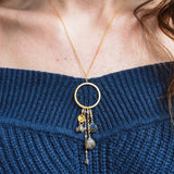 The Ammil Necklace - Labradorite Aaria Tees