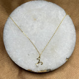 Zodiac Pearl Necklace Aaria Tees