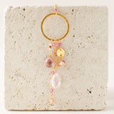 The Ammil Necklace - Rose Pink Gemstones Aaria Tees