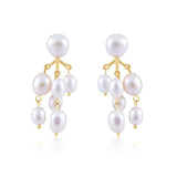 Esther Pearl Drop Earring Aaria Tees
