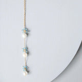 Pearl and Gemstone Necklace Collection Aaria Tees